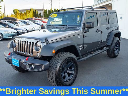 Used 2017 Jeep Wrangler Unlimited Sport w/ Quick Order Package 24S AWD/4WD image 6