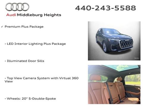 Used 2026 Audi Q7 2.0T Premium Plus w/ Premium Plus Package AWD/4WD image 12
