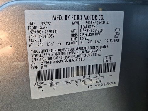 Used 2022 Ford Edge SE image 26