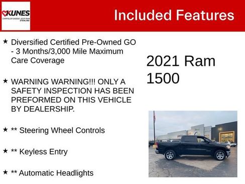 Used 2021 RAM 1500 Big Horn image 4