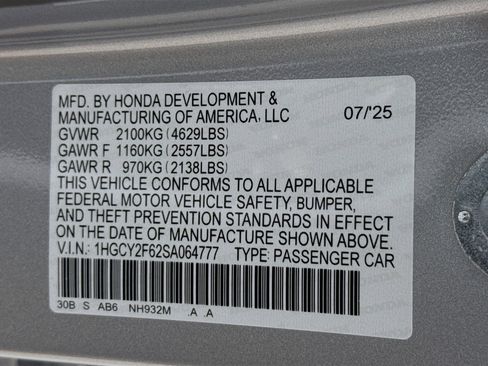 New 2025 Honda Accord EX-L image 37