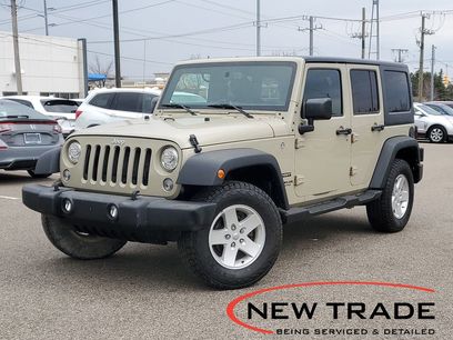 Used 2017 Jeep Wrangler Unlimited Sport w/ Quick Order Package 24S