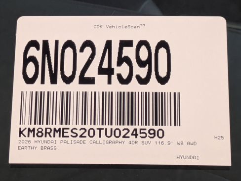 New 2026 Hyundai Palisade Calligraphy AWD/4WD image 27