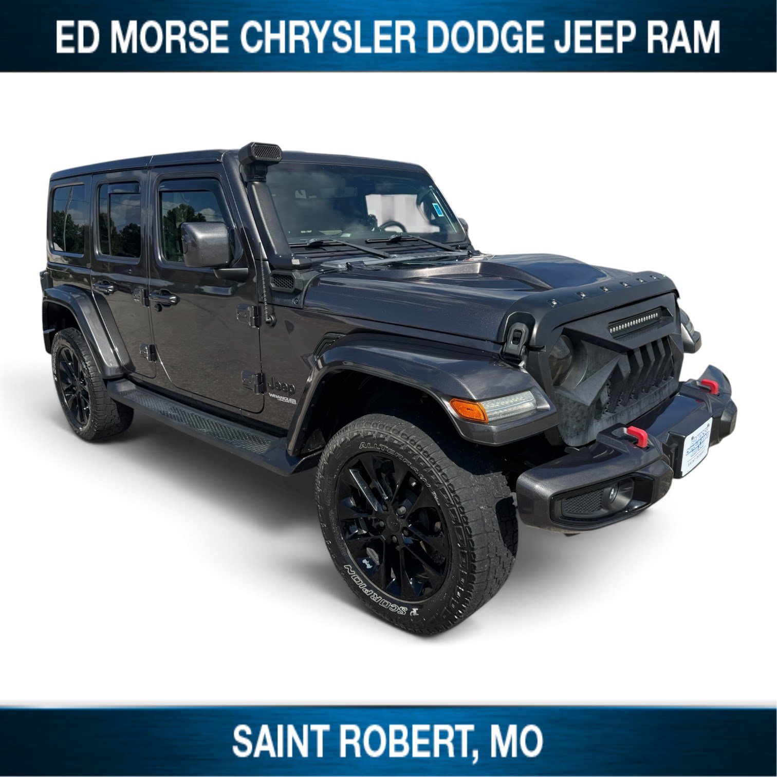 Used 2021 Jeep Wrangler Unlimited Sahara AWD/4WD image 1