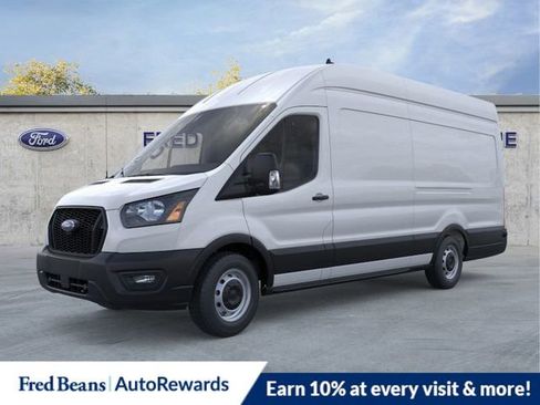 New 2025 Ford Transit 350 148 High Roof Extended w/ Load Area Protection Package RWD image 2