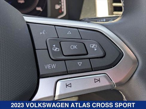 Used 2023 Volkswagen Atlas Cross Sport SE w/ Black Wheel Package FWD image 14