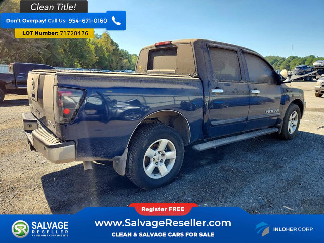 Used 2006 Nissan Titan LE w/ (T01) Tow Pkg AWD/4WD image 4