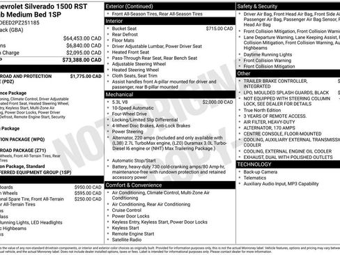 Used 2023 Chevrolet Silverado 1500 RST AWD/4WD image 36