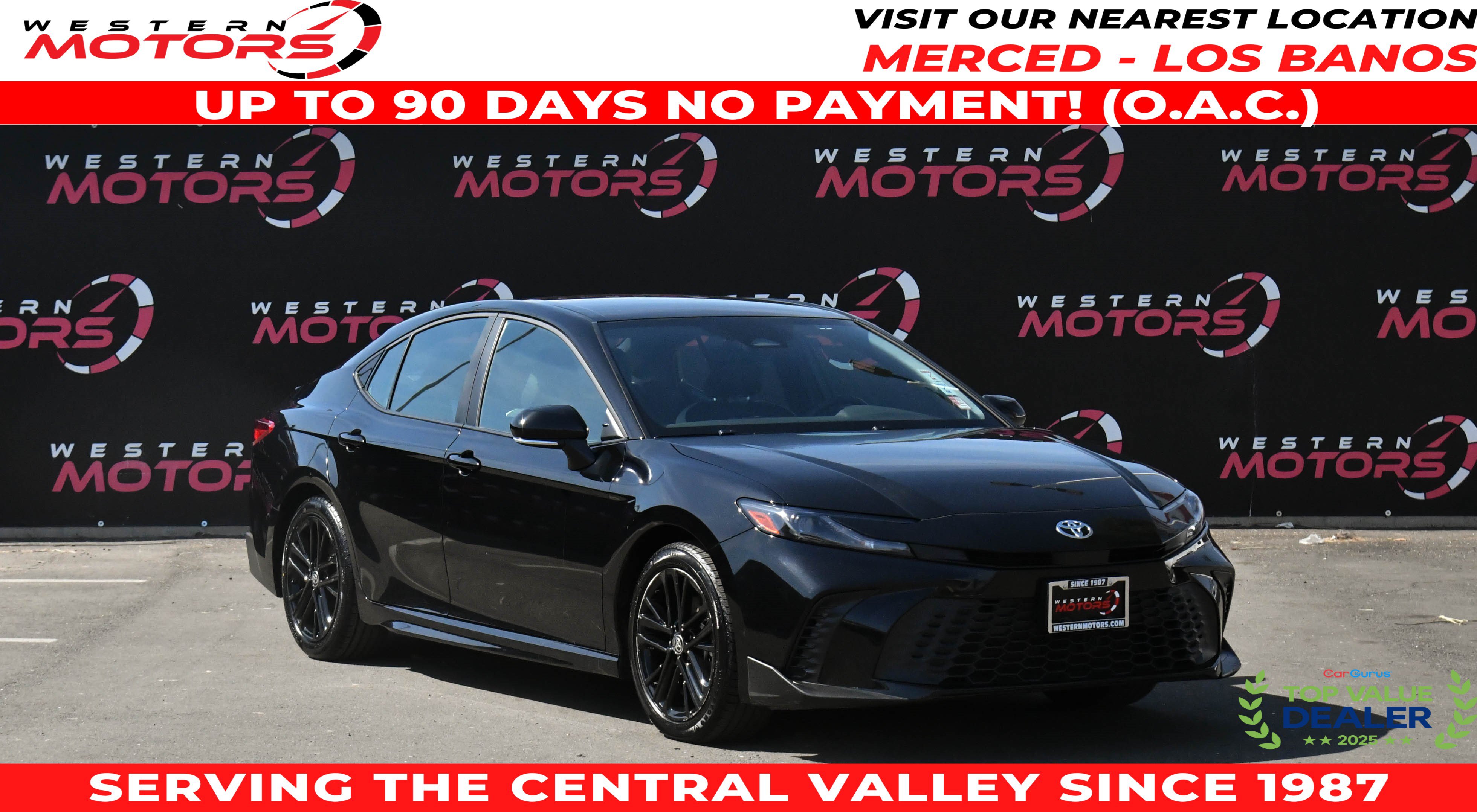 Used 2025 Toyota Camry SE FWD image 1