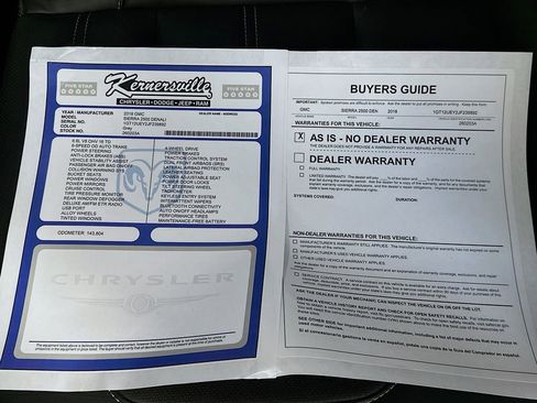 Used 2018 GMC Sierra 2500 Denali w/ Duramax Plus Package AWD/4WD image 36