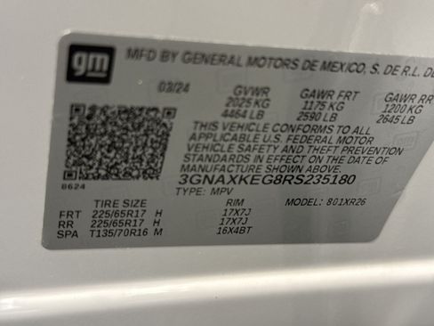 Used 2024 Chevrolet Equinox LT FWD image 30