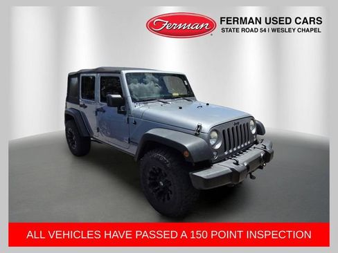 Used 2014 Jeep Wrangler Unlimited Sport w/ Quick Order Package 24S AWD/4WD image 1
