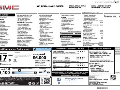 Certified 2025 GMC Sierra 1500 Elevation w/ Preferred Package AWD/4WD image 4