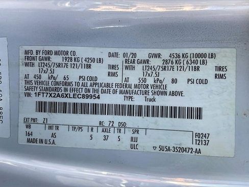 Certified 2020 Ford F250 XL w/ Power Equipment Group image 33