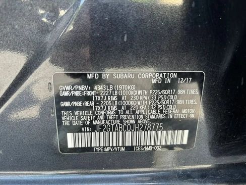 Used 2018 Subaru Crosstrek 2.0i Premium AWD/4WD image 25