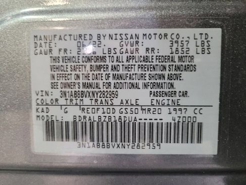 Used 2022 Nissan Sentra S FWD image 33