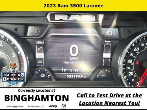 Used 2023 RAM 3500 Laramie AWD/4WD image 17