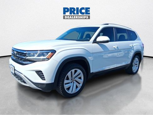 Used 2021 Volkswagen Atlas SEL AWD/4WD image 2