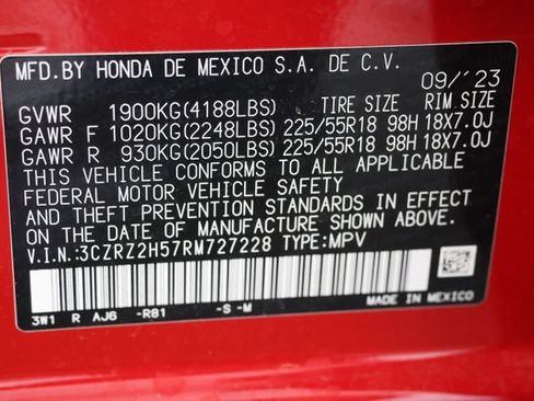 Used 2024 Honda HR-V Sport image 28