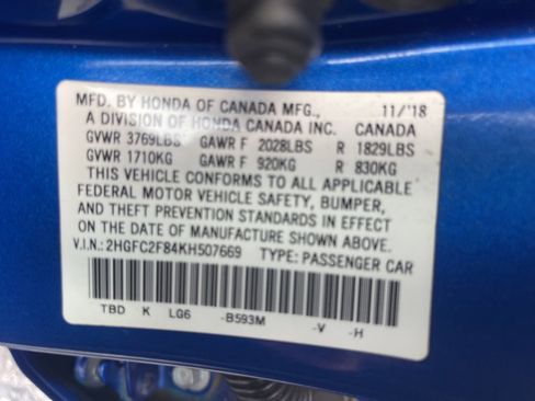 Used 2019 Honda Civic Sport image 30