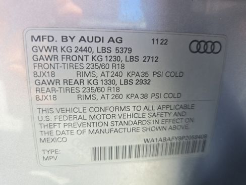Used 2023 Audi Q5 2.0T Premium w/ Convenience Package AWD/4WD image 34