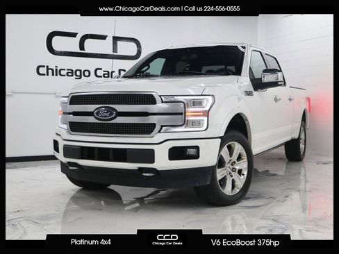 Used 2020 Ford F150 Platinum w/ Technology Package image 1