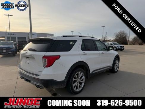 Certified 2023 Ford Explorer Platinum w/ Technology Package image 4