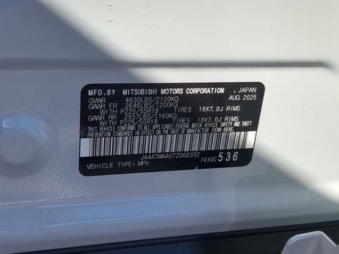 New 2026 Mitsubishi Eclipse Cross SEL image 37