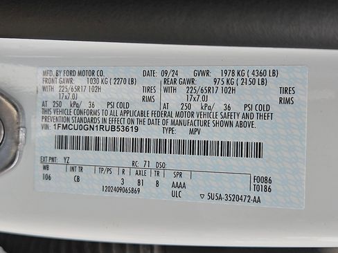 Used 2024 Ford Escape Active FWD image 27