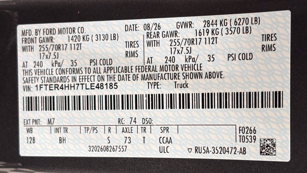 New 2026 Ford Ranger XLT w/ FX4 Off-Road Package AWD/4WD image 44