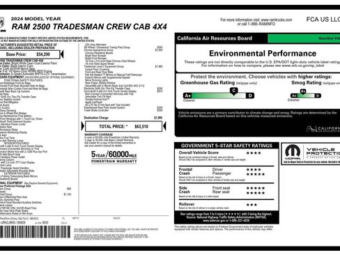 Used 2024 RAM 2500 Tradesman w/ Chrome Appearance Group image 24