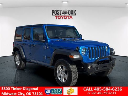 Used 2021 Jeep Wrangler Unlimited Sport image 1