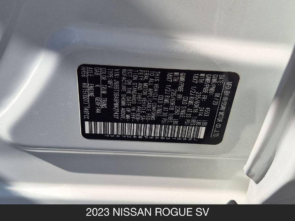 Used 2023 Nissan Rogue SV FWD image 24