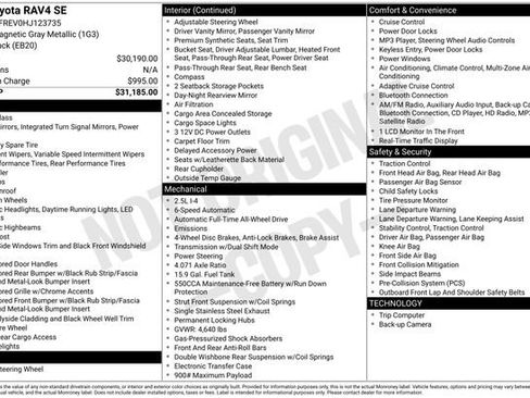 Used 2017 Toyota RAV4 SE image 6