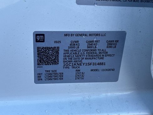 Used 2025 Chevrolet Silverado 2500 LT w/ Convenience Package AWD/4WD image 56