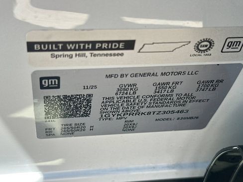 Used 2026 Cadillac Lyriq Premium Luxury w/ LPO, Floor Liner Package RWD image 40