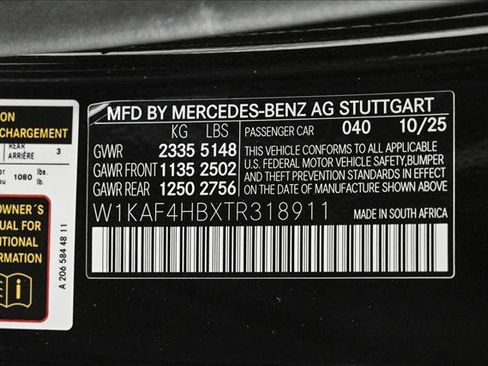 New 2026 Mercedes-Benz C 300 C 300 image 27