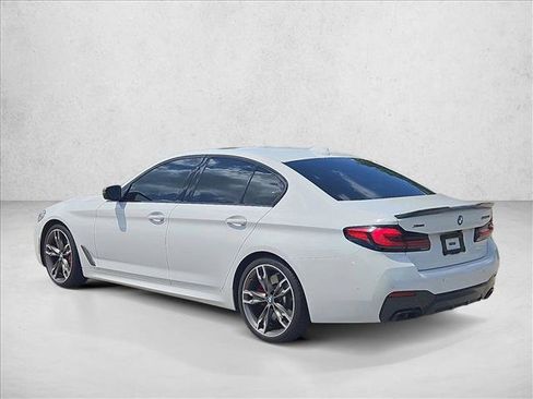 Used 2021 BMW M550i xDrive w/ Executive Package AWD/4WD image 8