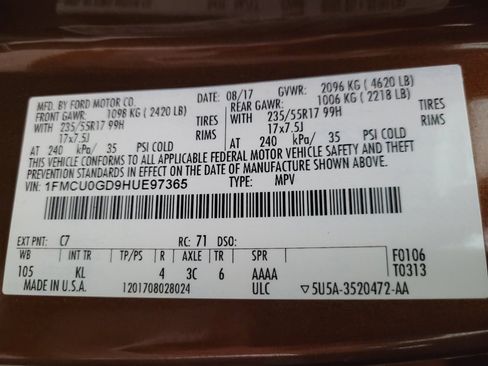 Used 2017 Ford Escape SE FWD image 33