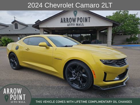 Used 2024 Chevrolet Camaro LT w/ RS Package RWD image 1
