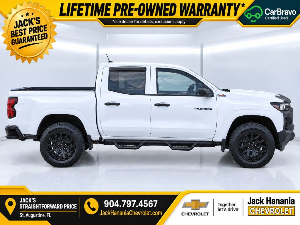 Used 2025 Chevrolet Colorado W/T w/ WT Custom Package RWD image 8