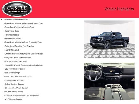 New 2025 GMC Sierra 1500 SLE AWD/4WD image 3
