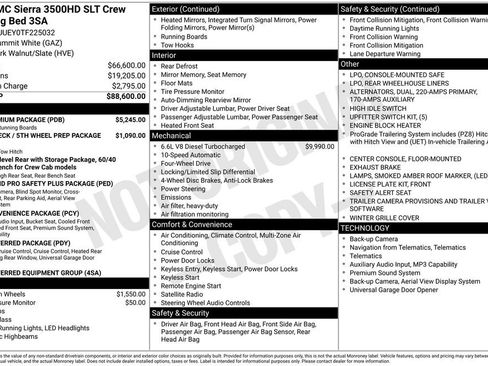 New 2026 GMC Sierra 3500 SLT w/ SLT Premium Package AWD/4WD image 44