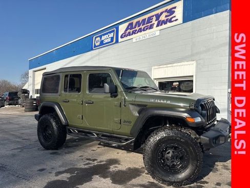 Used 2021 Jeep Wrangler Unlimited Sport image 1