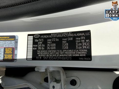 Used 2023 Hyundai Santa Cruz SEL Premium image 33