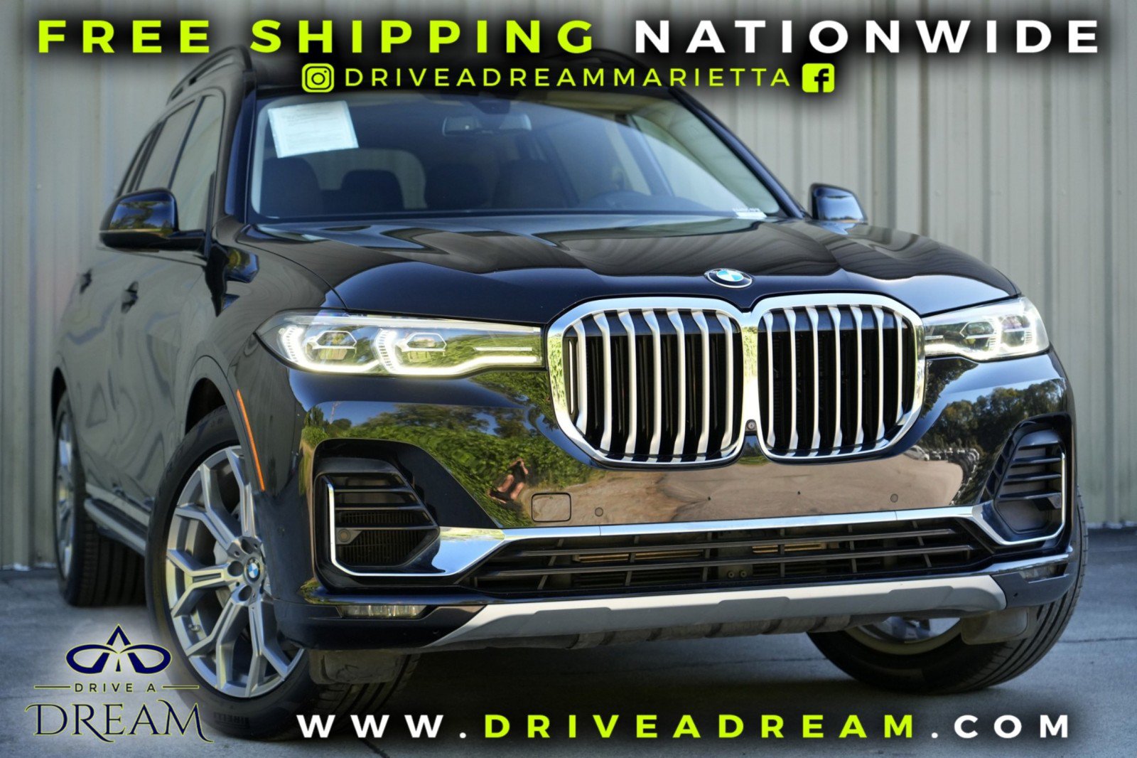 Used 2021 BMW X7 xDrive40i w/ Premium Package AWD/4WD image 3