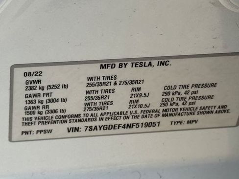 Used 2022 Tesla Model Y Performance AWD/4WD image 27