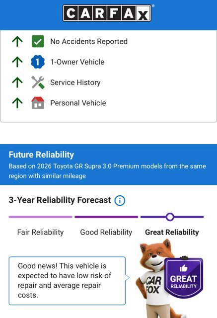 Used 2026 Toyota Supra Premium w/ Driver Assist Package RWD image 6