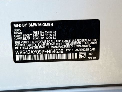 Used 2023 BMW M3 Competition w/ Executive Package image 44