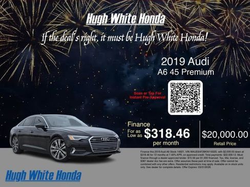 Used 2019 Audi A6 2.0T Premium Plus w/ Premium Plus Package image 3